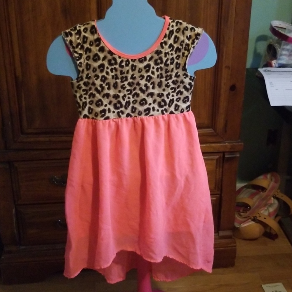 Pink Cheeth High Low Dress